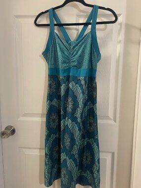 Prana Capri Blue Amaya Dress